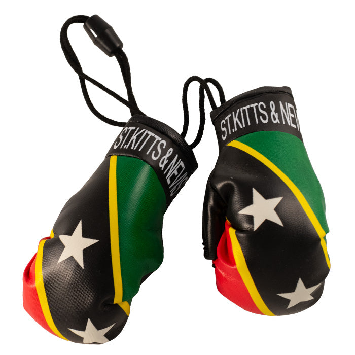 Mini Boxing Gloves - Saint Kitts and Nevis