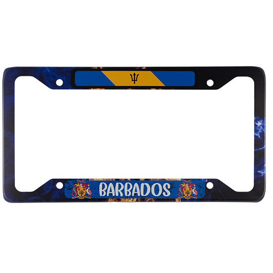 License Plate Cover - Barbados