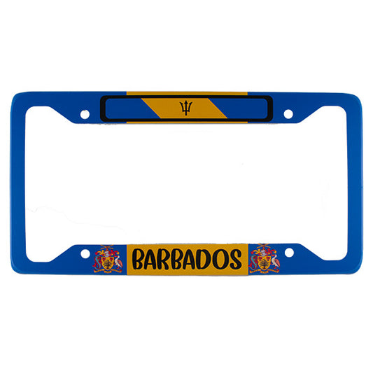 License  Plate Cover - Barbados