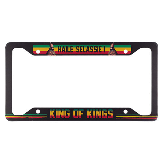 License  Plate Cover - Rasta