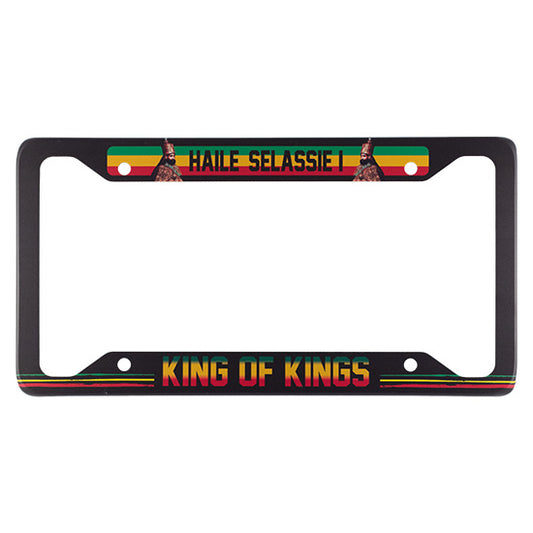 License  Plate Cover - Rasta