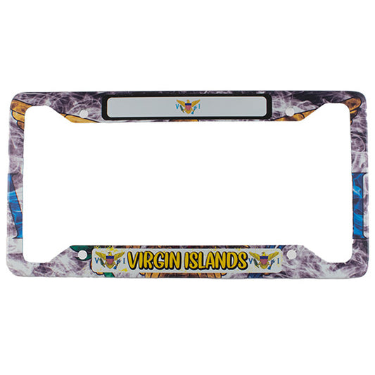 License  Plate Cover - Virgin Islands