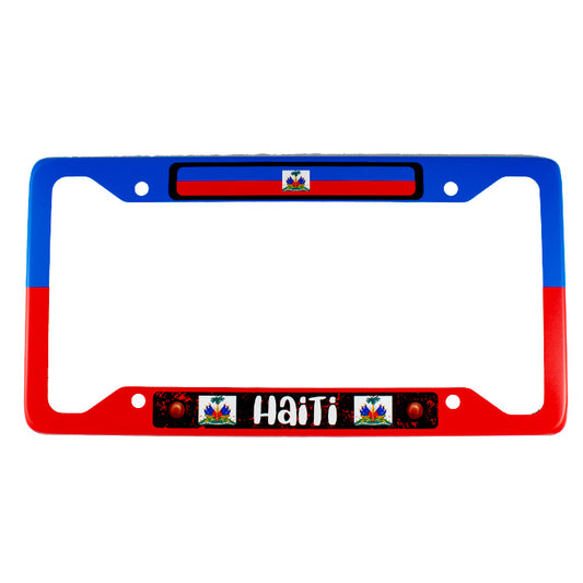 License  Plate Cover - Haiti