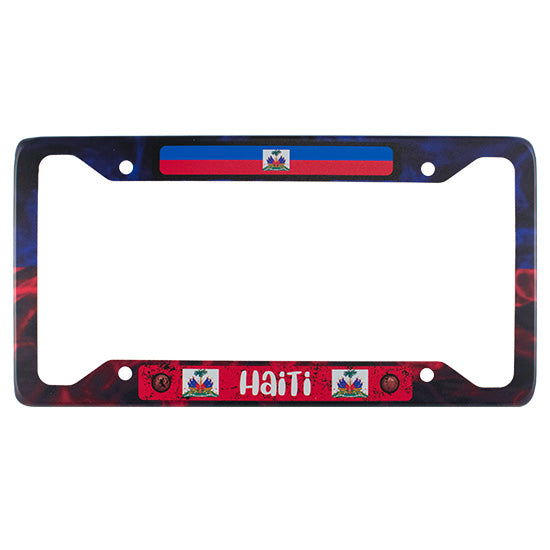 License  Plate Cover - Haiti