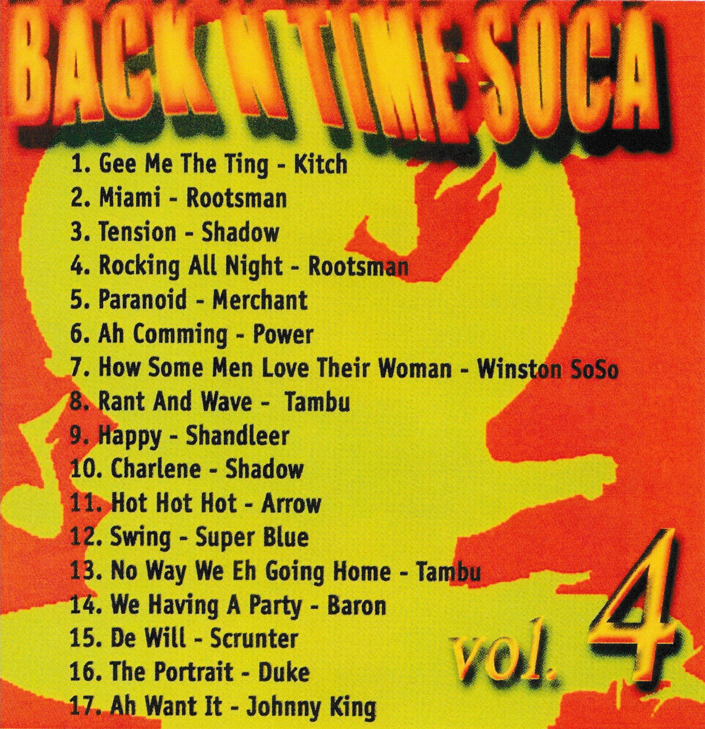 Back N Time Soca Vol 4